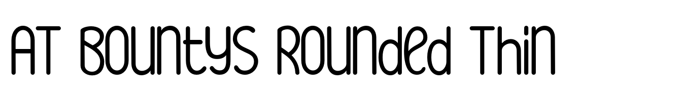 AT Bountys Rounded Thin